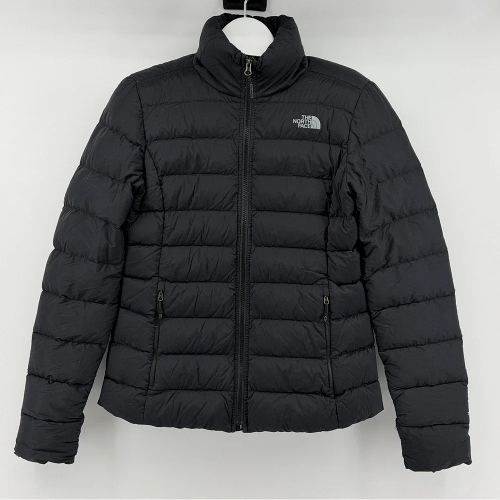 The North Face Puffer Jacket Sz M Quilted Down 700 FiIl insulated Full Zip Coat